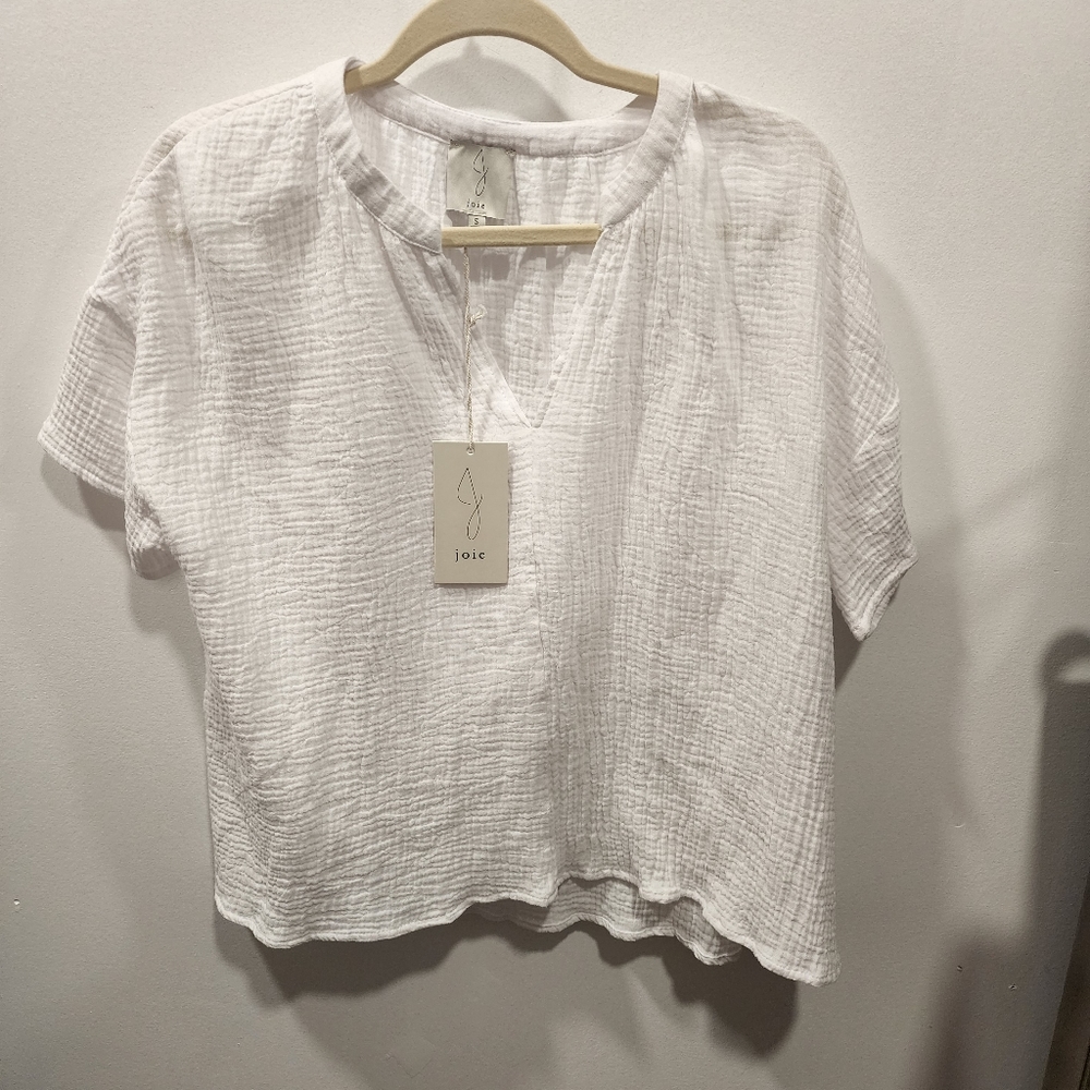 Women's Joie top Sz S 100% cotton NWT